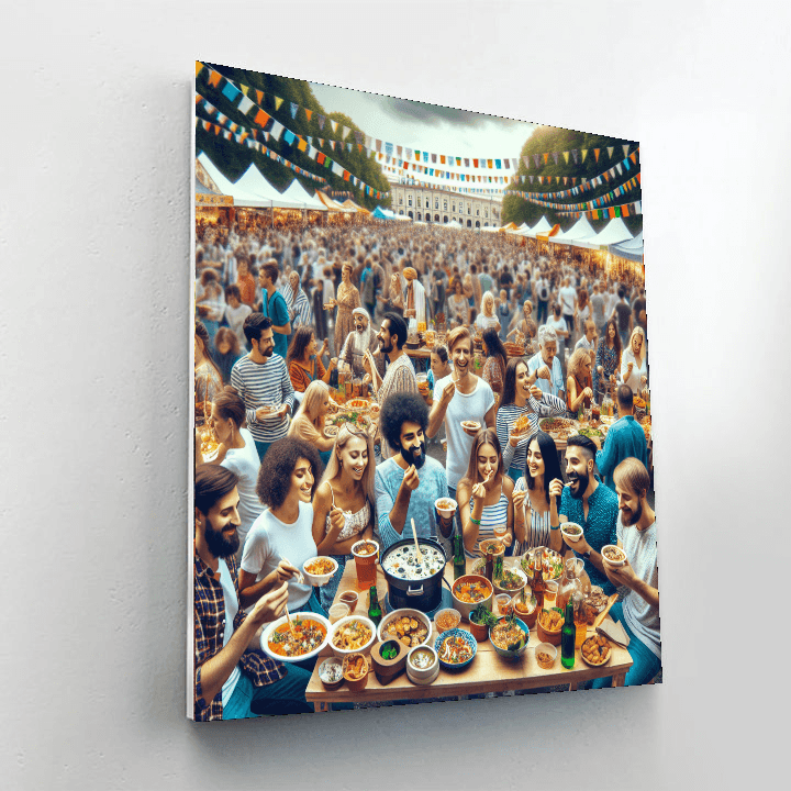 Taste Of Melbourne DIY Paint By Numbers