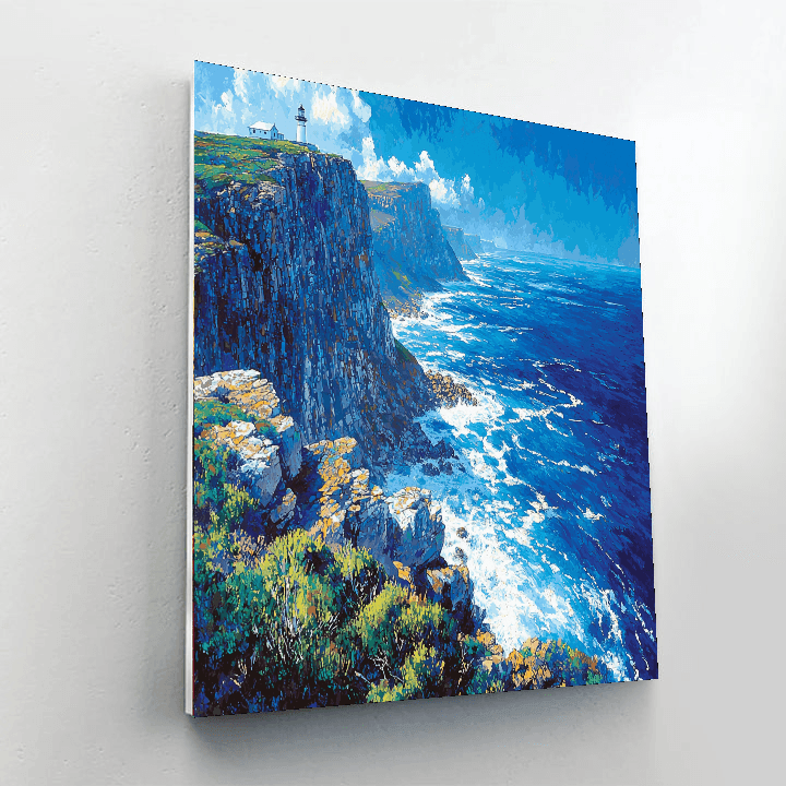 Cape Point - Cape Town, South Africa Numbered Painting Kits