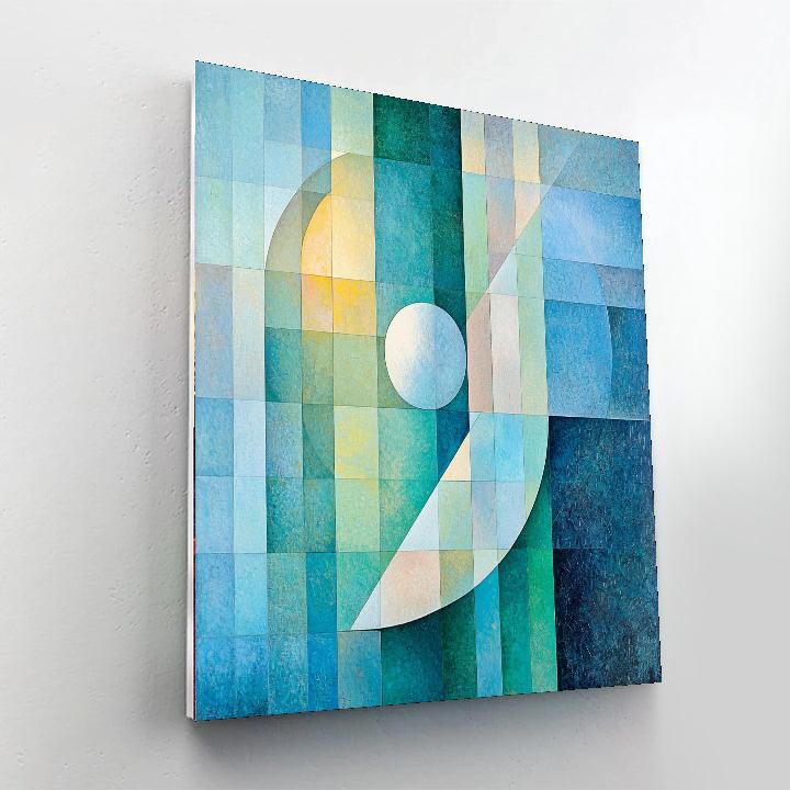 Kazimir Malevich Inspired Emotional Gradients  Numbered Painting Kits