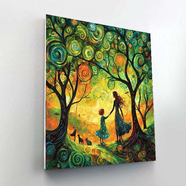 A Mother's Journey DIY Paint By Numbers