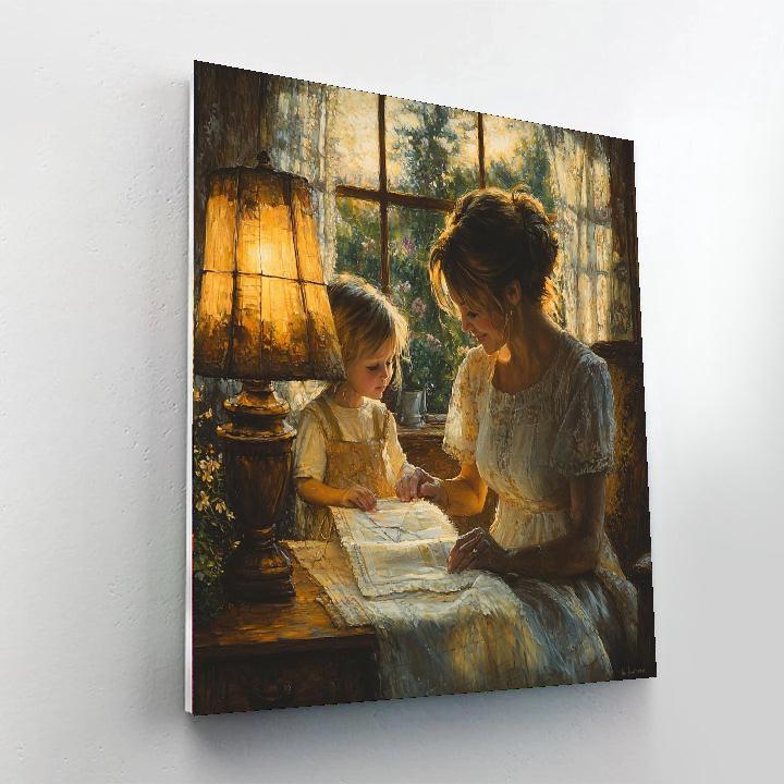 Threads Of Time Painting Number Kit