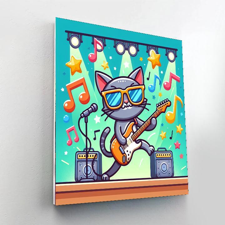 Rock Star Jam Session Painting Number Kit