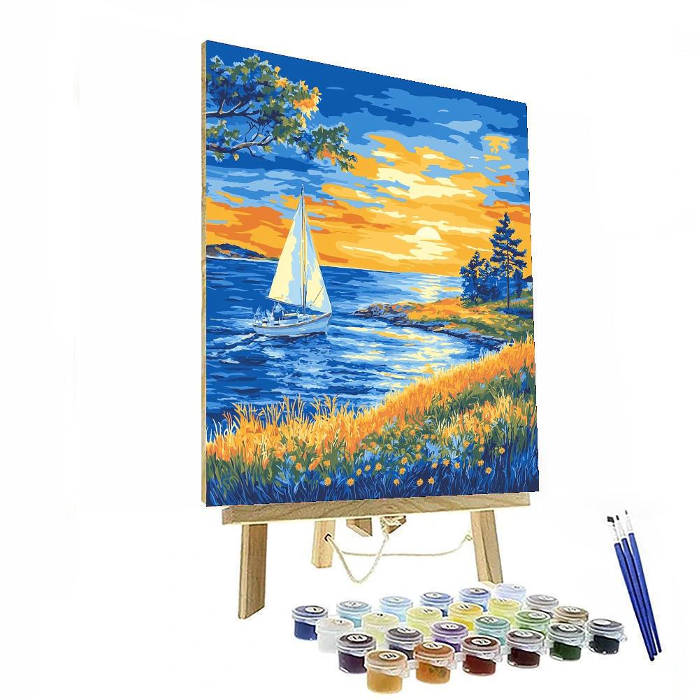 Summer Adventures DIY Paint By Numbers