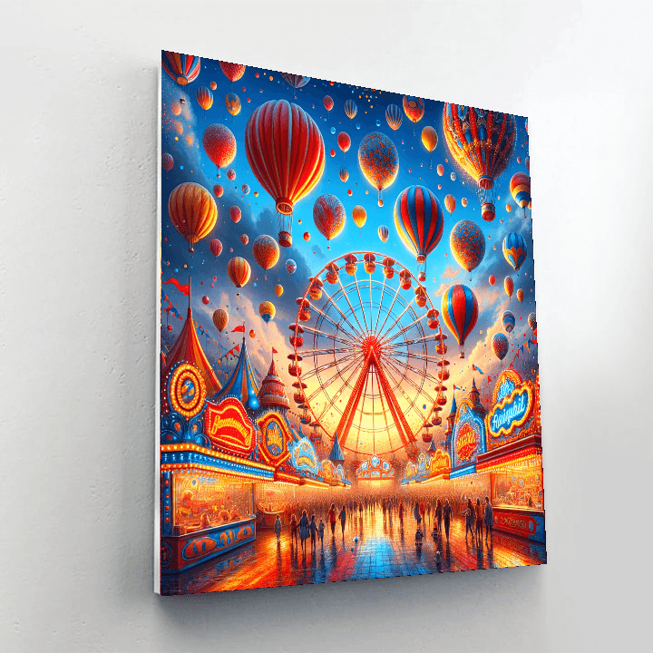Summer Carnival Painting By Numbers Kit