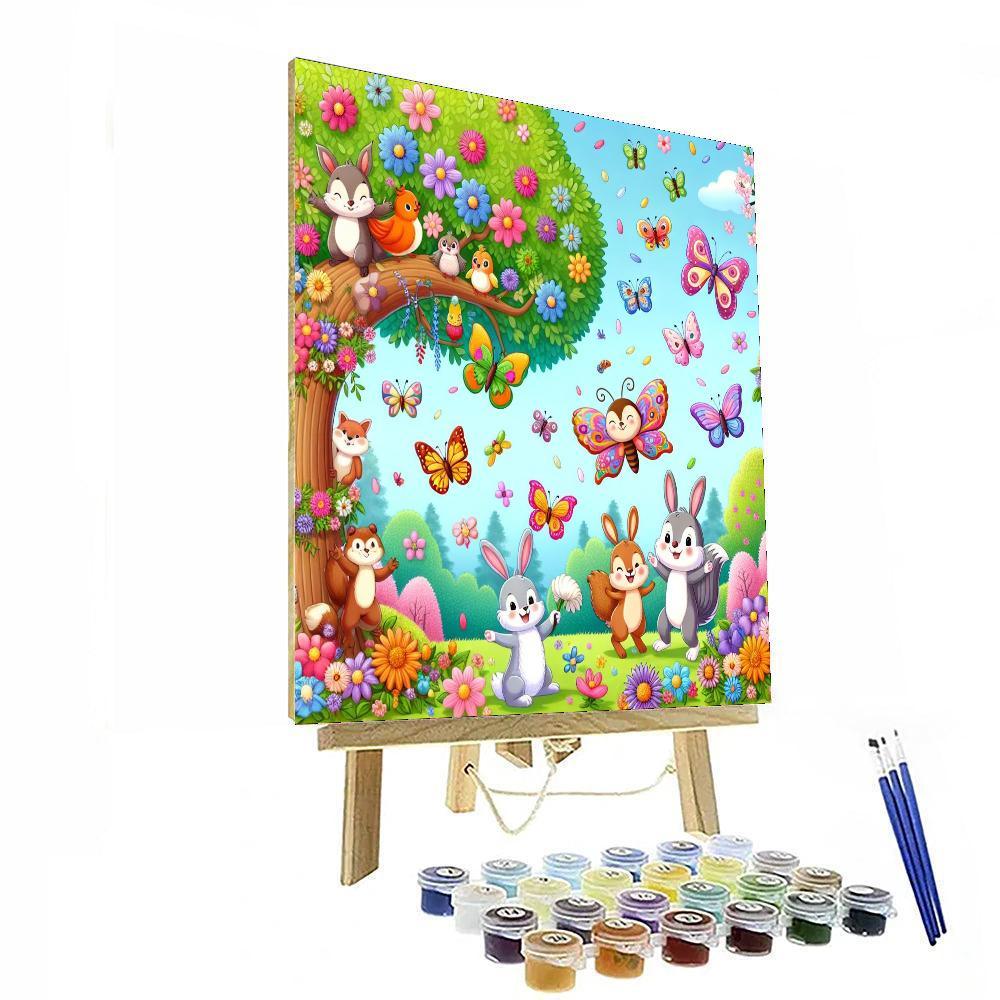 Dazzling Garden Festival Paint By Number