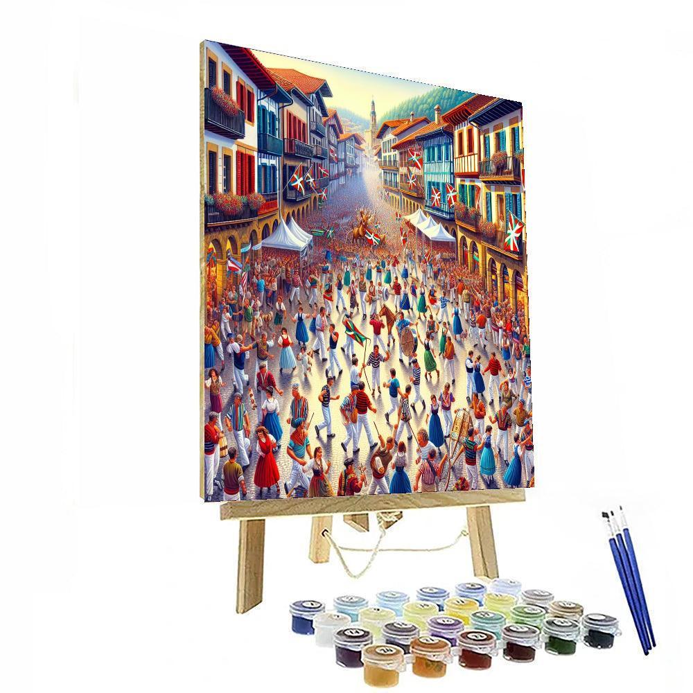 Day Of The Basque Country - Spain Paint By Color