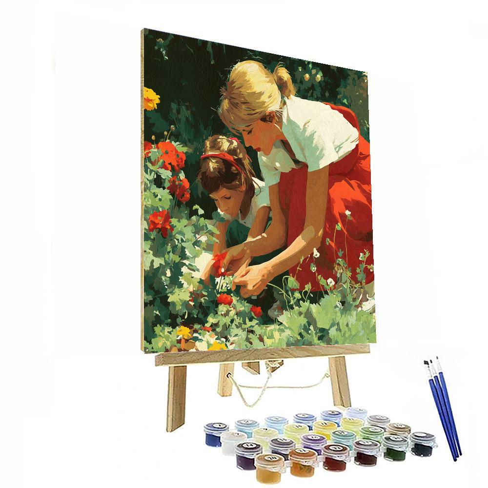 Mom's Love In Every Petal Paint By Numbers Kits