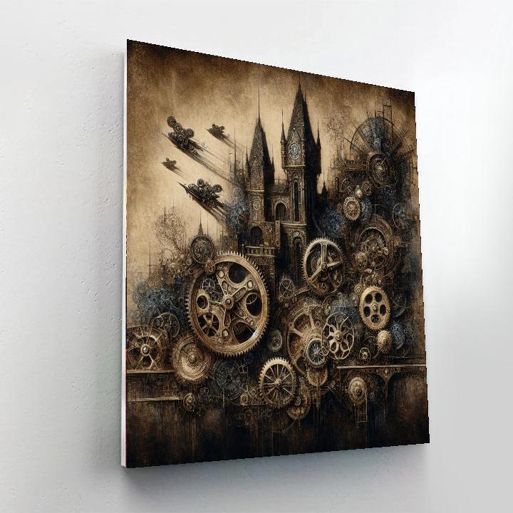 Gothic Steampunk Marvel Paint By Numbers