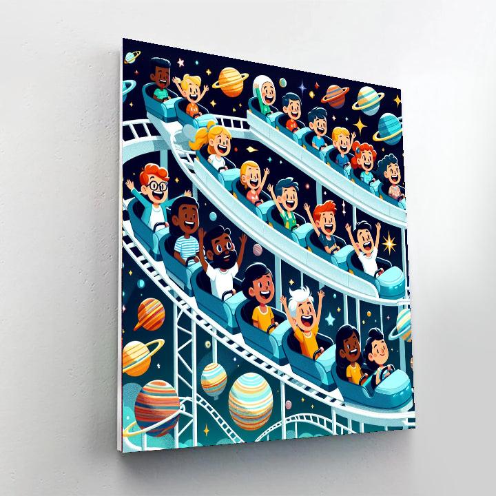 Astral Adventure Park Paint By Number