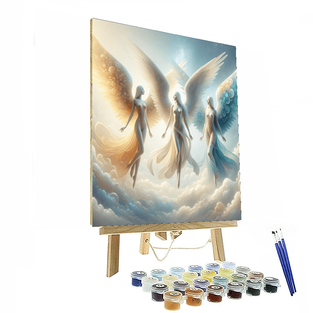 Ethereal Angelic Vision Numbered Painting Kits