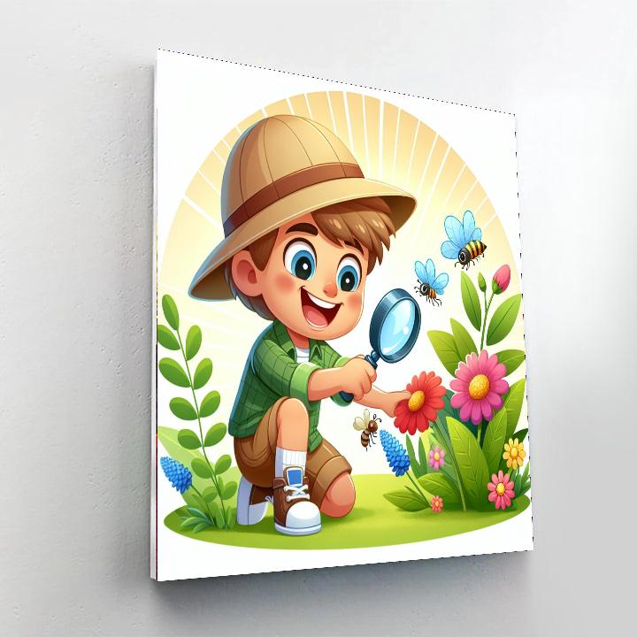 Adventurous Adventurer Paint By Numbers Art