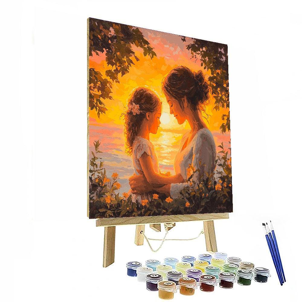 Evening Light Number Painting