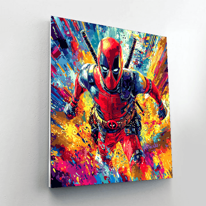 Ryan Reynolds: The Comedic Hero Of Hearts Paint By Number