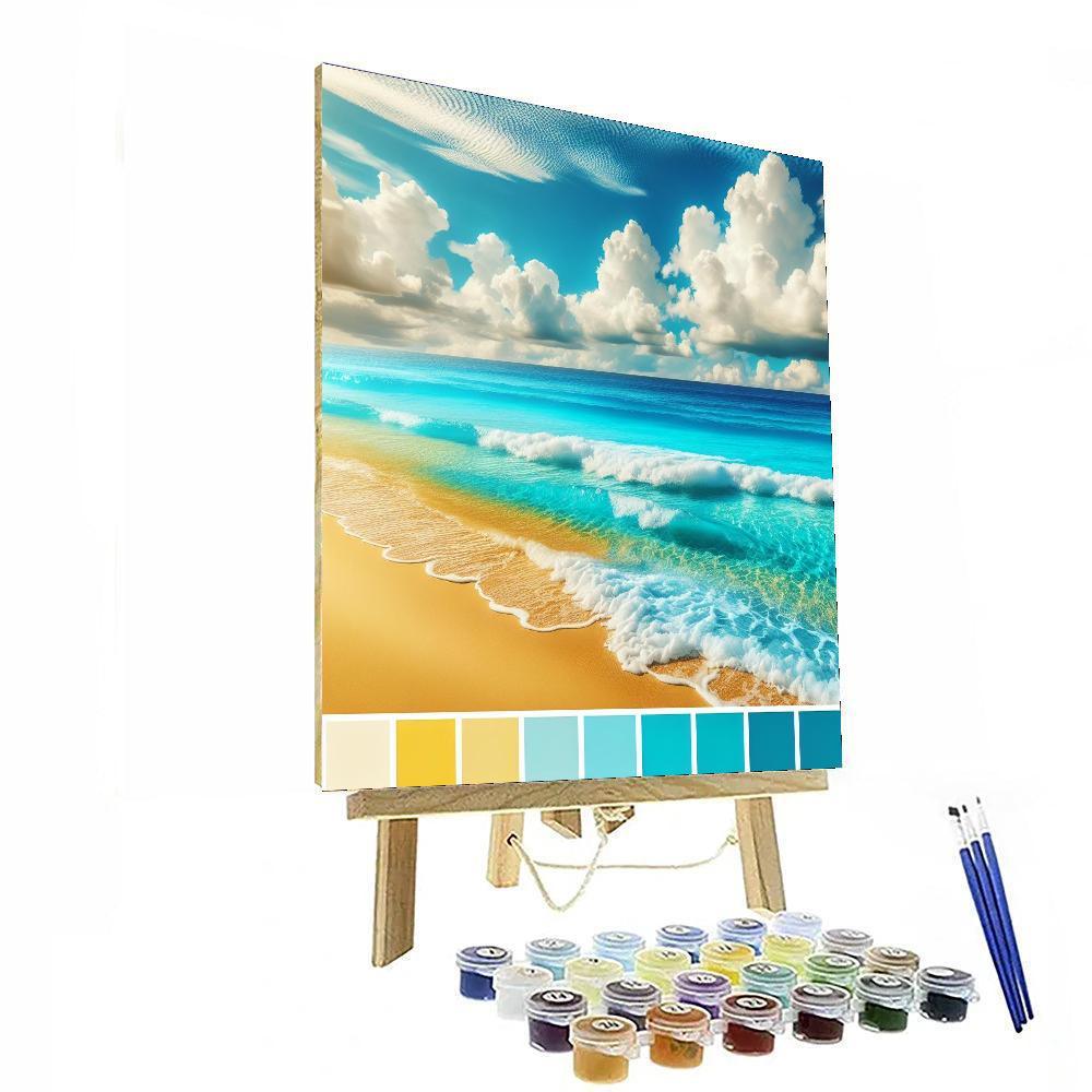 Breezy Summer Escape Paint By Numbers Art