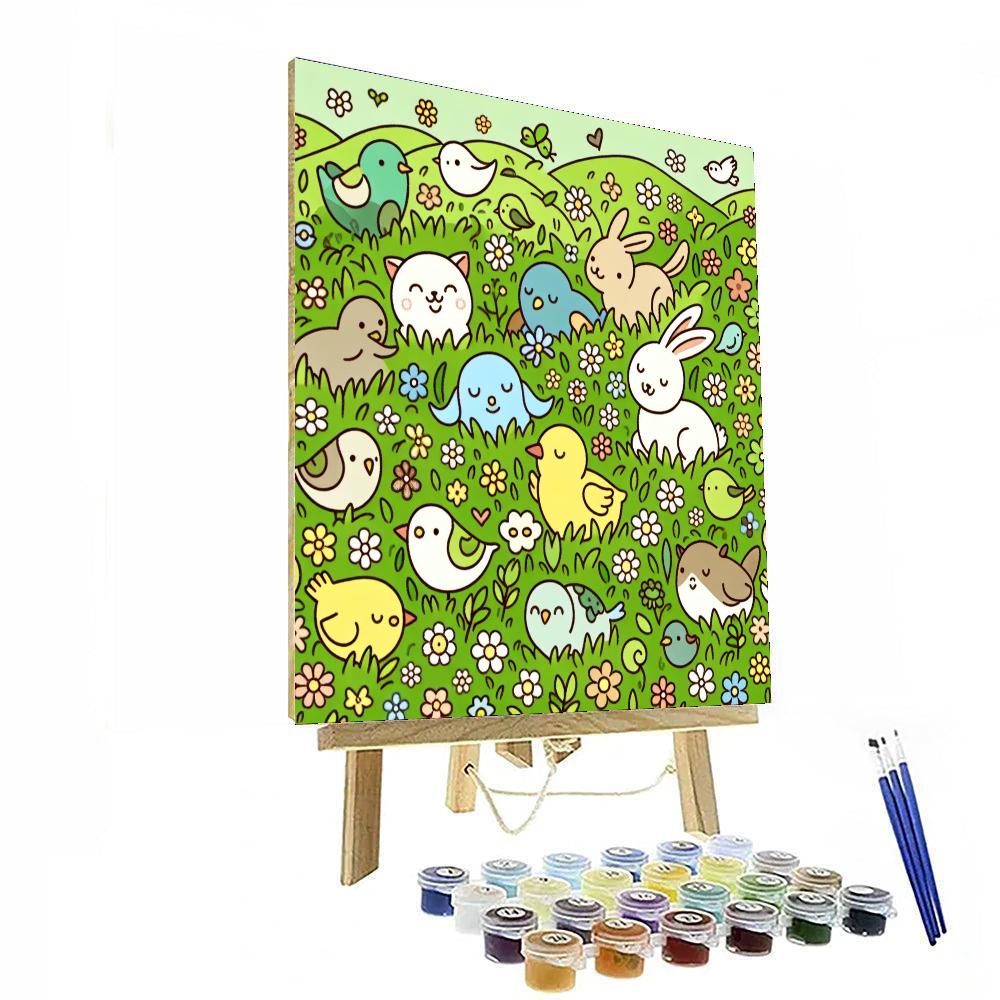 Melodic Meadow Harmony Numbered Painting Kits