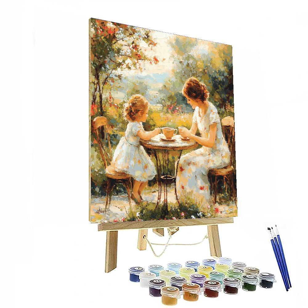 Tea Time Memories Paint By Numbers