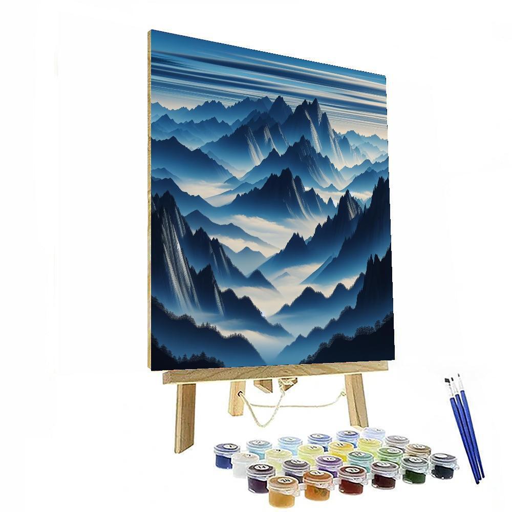 Mountain Majesty Escape Paint By Number
