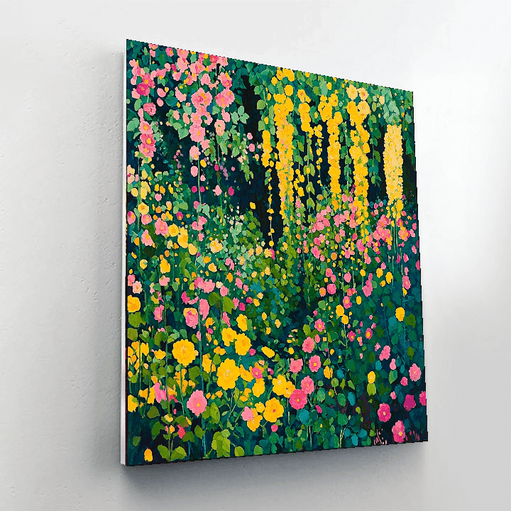 Klimt Inspired Enchanted Spring Awakening  Painting By Numbers Kit