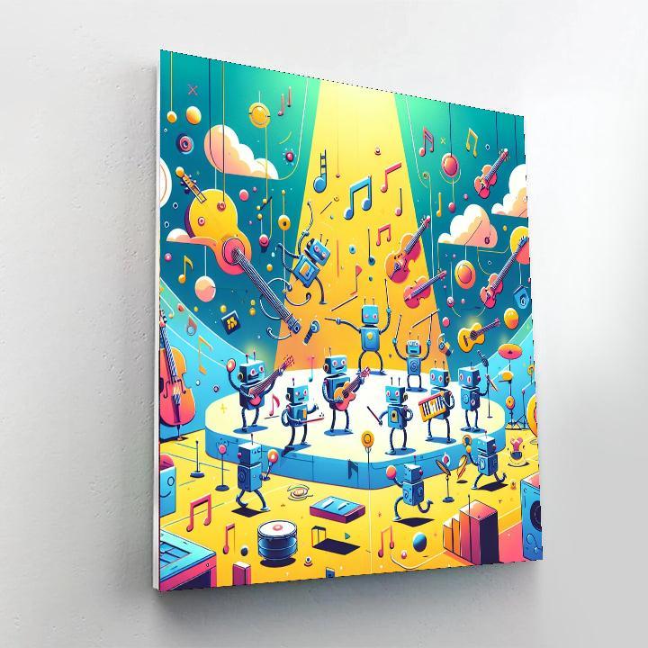 Robot Rhapsody Paint By Color