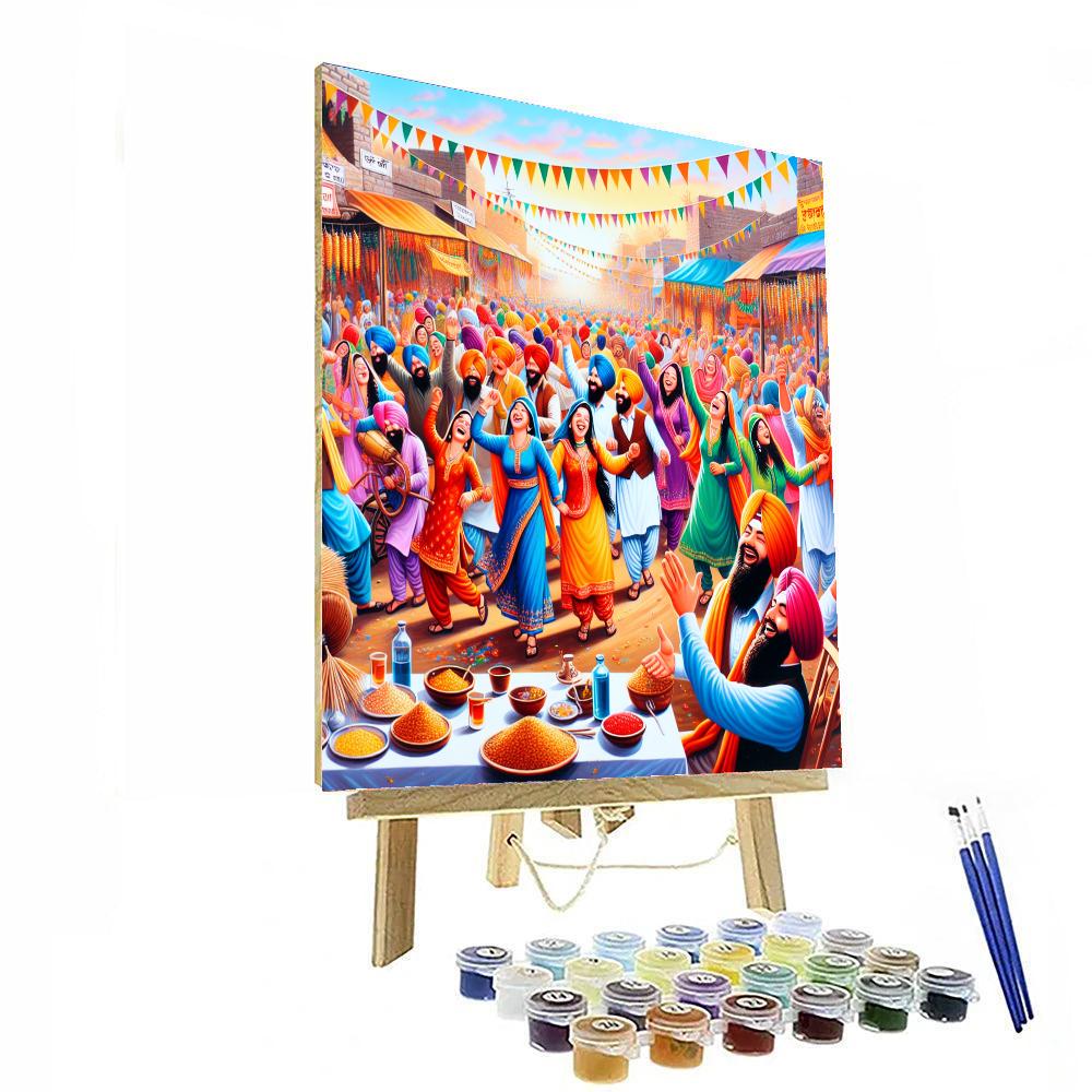 Vaisakhi - India Paint By Numbers Kits