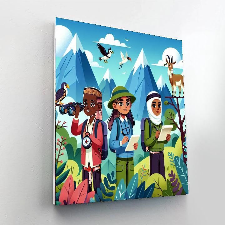 Nature Explorer's Quest Numbered Painting Kits