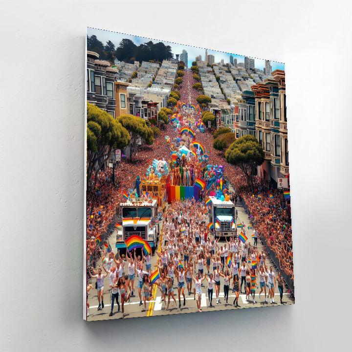 San Francisco Pride Parade - United States Paint By Numbers
