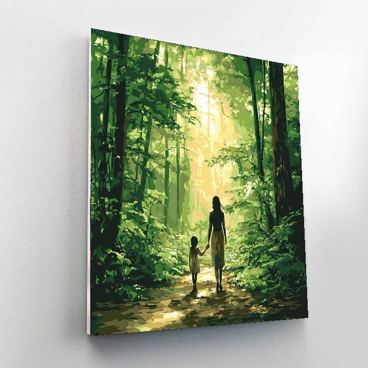 Into The Secret Woods DIY Paint By Numbers