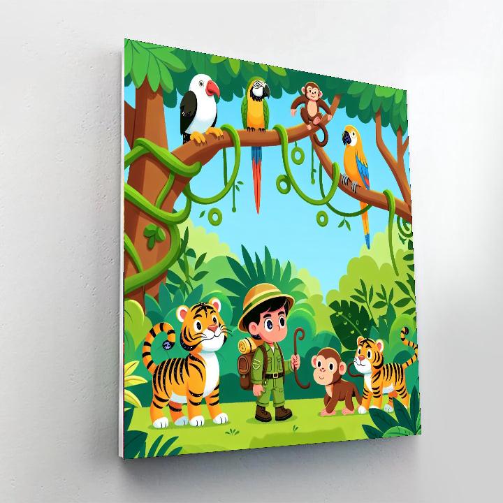 Jungle Quest Expedition Numbered Painting Kits