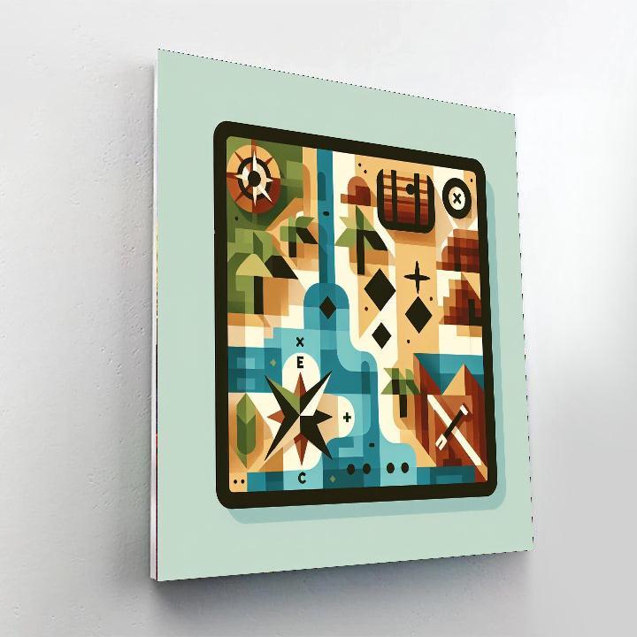 Treasure Island Quest Painting By Numbers Kit