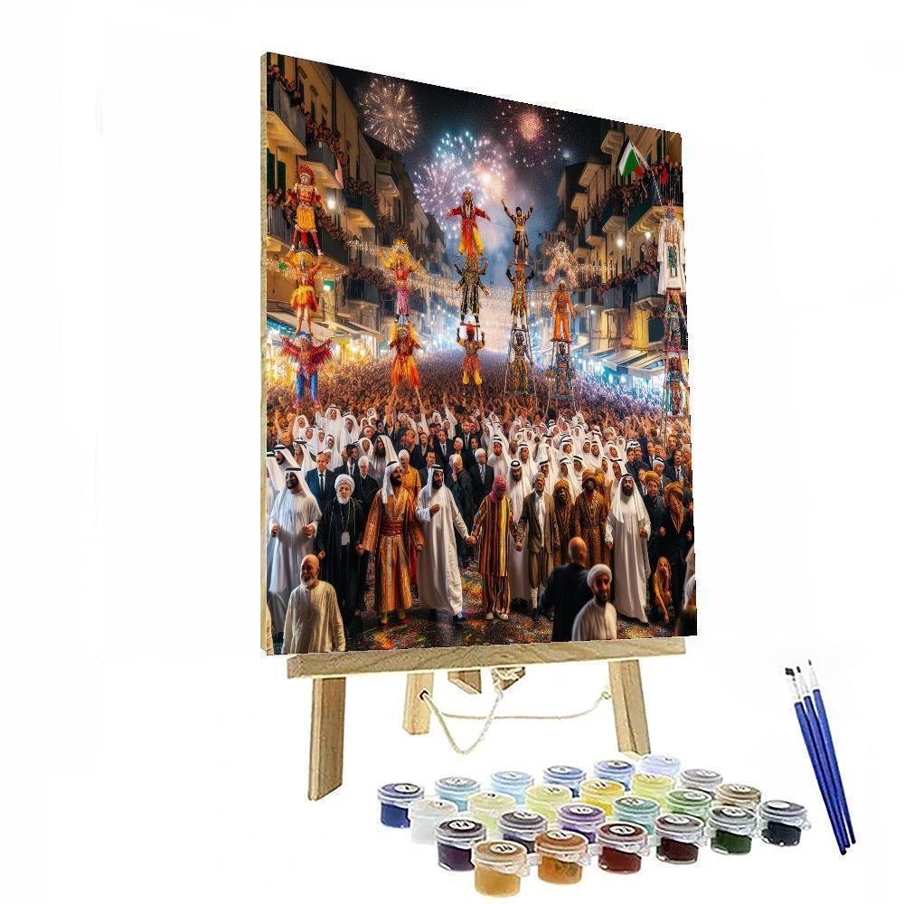 La Merce Festival Paint By Number