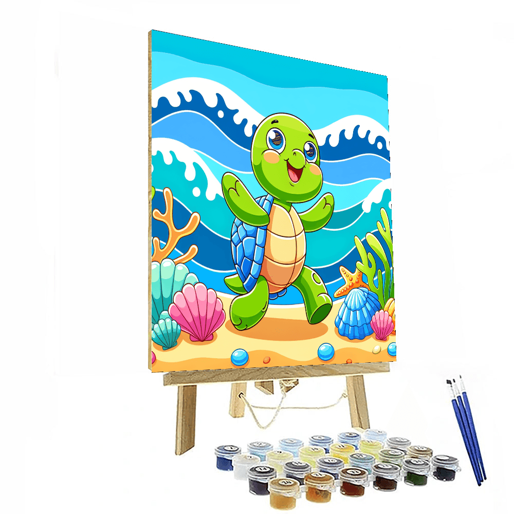 Funny Turtle - DIY Painting By Numbers Kit – Artistry Rack