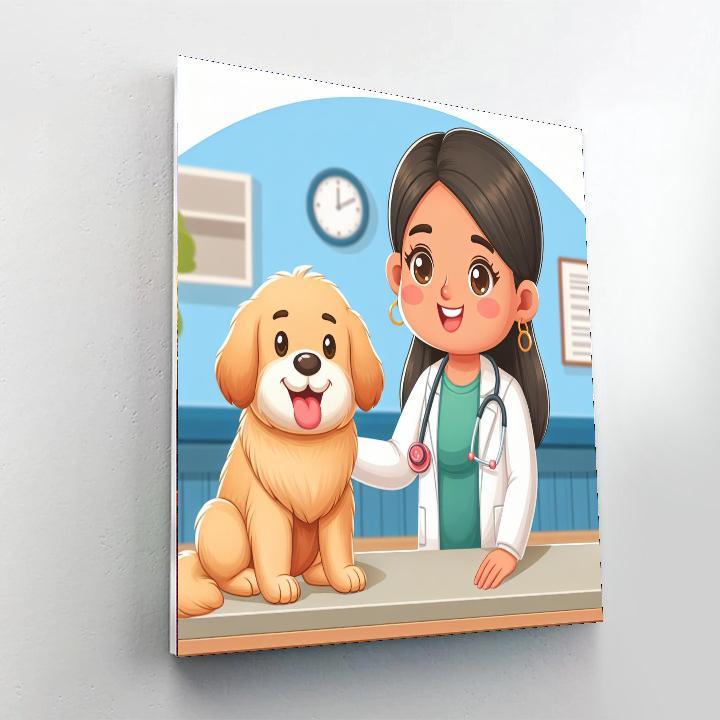 Caring Veterinary Clinic Paint By Color
