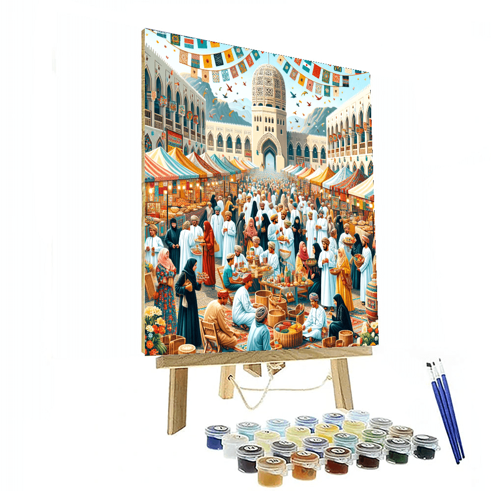 The Omani Festival Painting By Numbers Kit