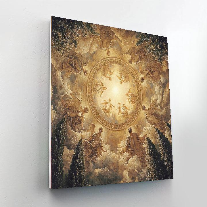 Raphael Inspired Raphael's Divine Symphony  Numbered Painting Kits