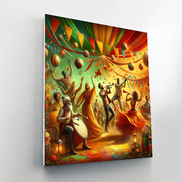 Festive Celebrations Painting By Numbers Kit