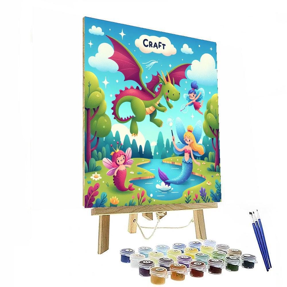 Myths And Magic DIY Paint By Numbers