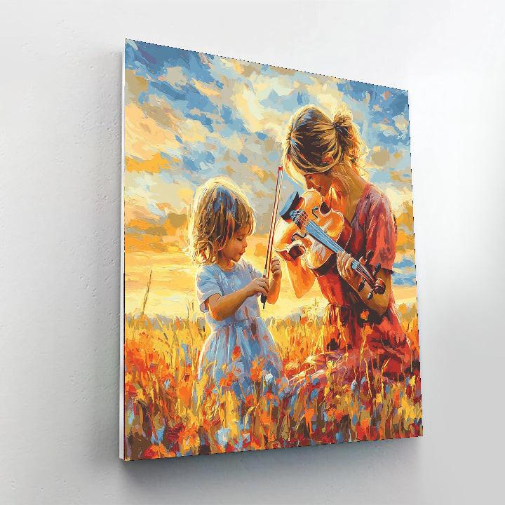 Mommy And Me: A Musical Journey Paint By Number