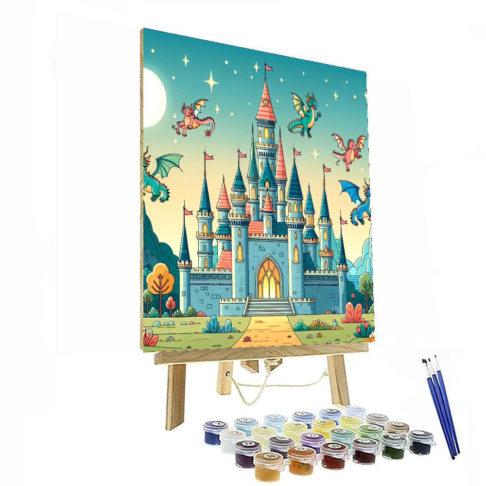 Fairy Tale Castle Journey DIY Paint By Numbers