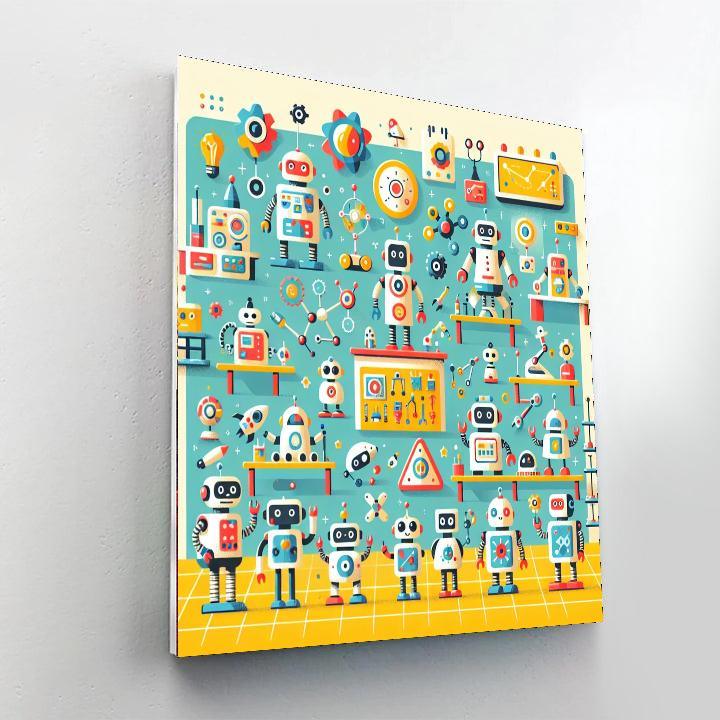 Robotic Innovator's Lab Paint By Number