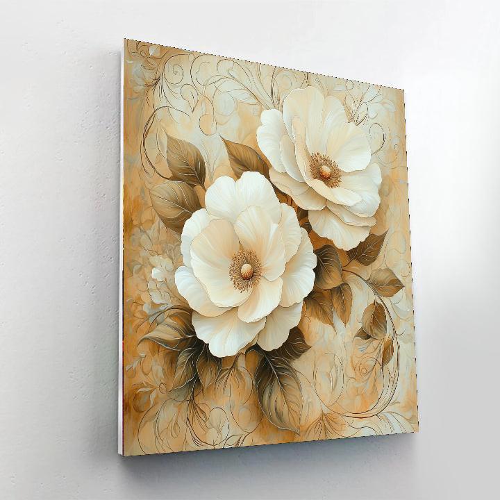 Alphonse Mucha Inspired Elysian Garden Dreams  DIY Paint By Numbers