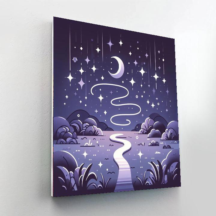 Starry Stroll Numbered Painting Kits