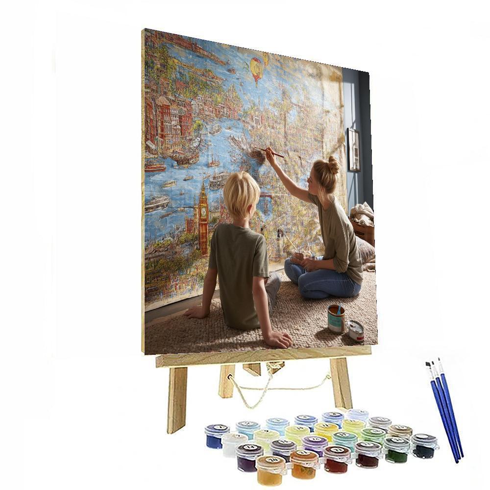 Exploring The World Together Paint By Numbers Kits