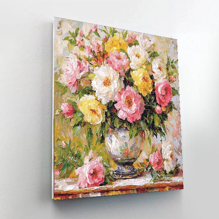 Pierre-Auguste Renoir Inspired Charming Bouquets  Paint By Numbers