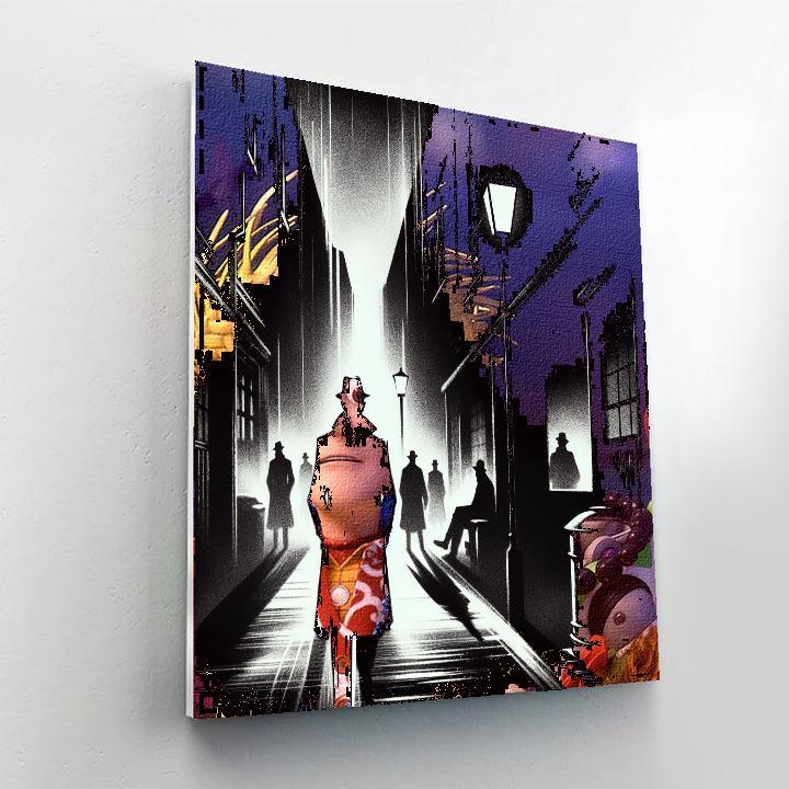 Cinematic Noir Painting By Numbers Kit