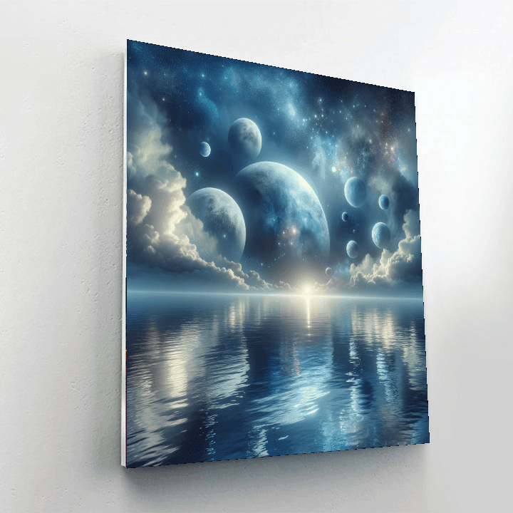 Lunar Tides Fantasy Numbered Painting Kits