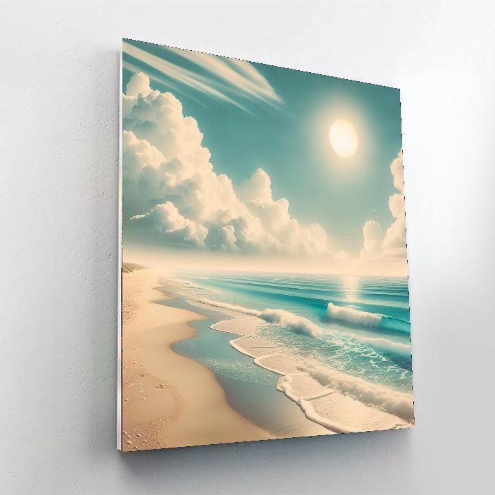 Glistening Seaside Dreams DIY Paint By Numbers