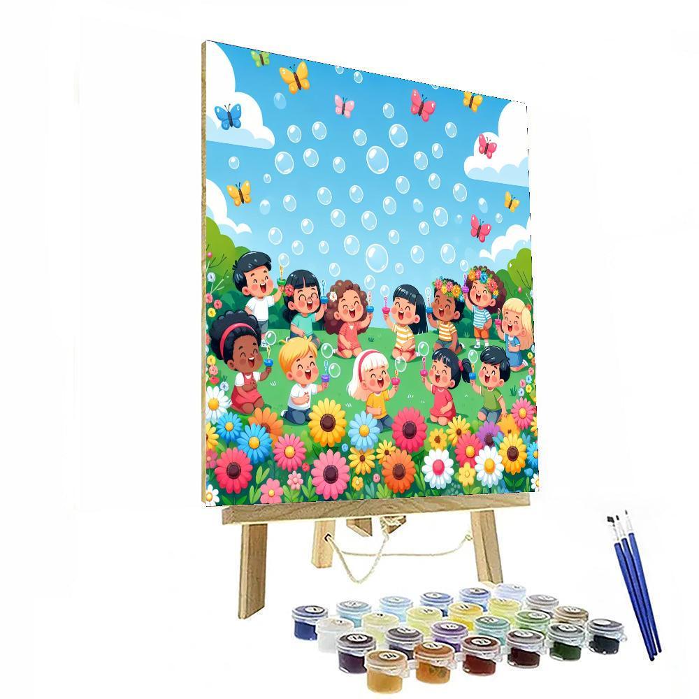 Bubbles Of Joy Paint By Color