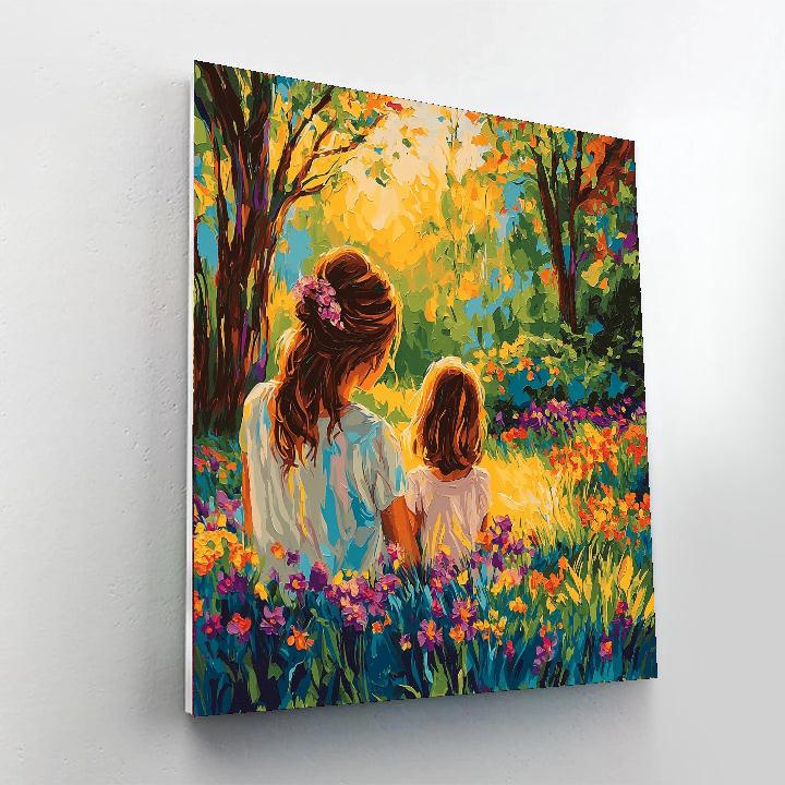 Mommy's Garden Of Memories Paint By Number