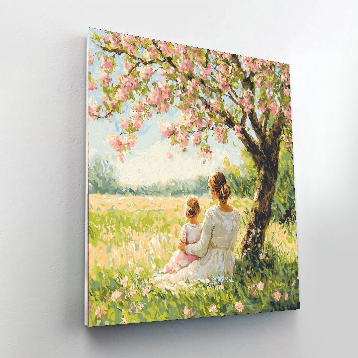 Cherry Blossom Walk Paint By Number
