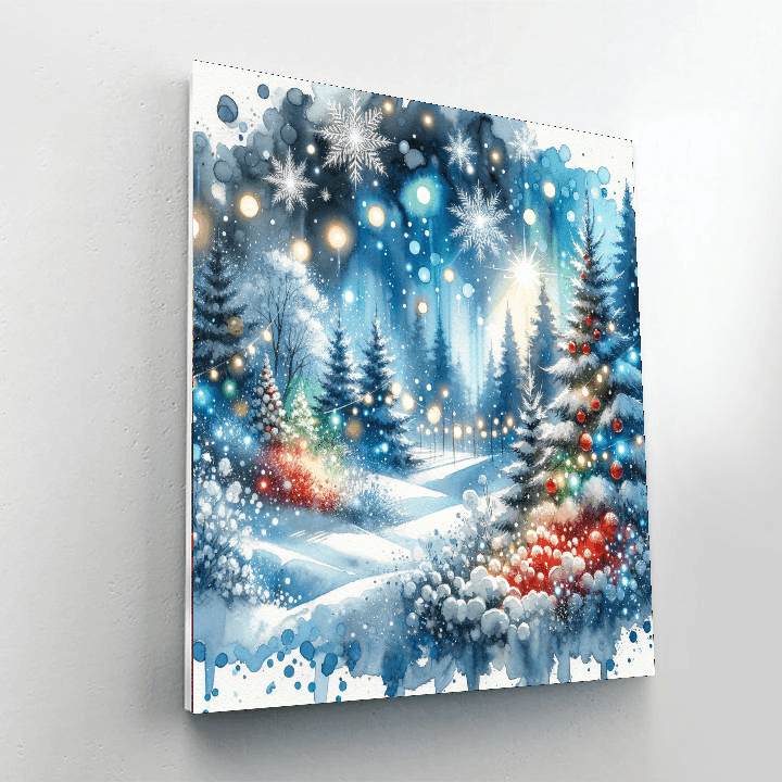 Christmas Delight DIY Paint By Numbers